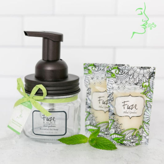 Foaming Essential Oil Hand Soap - Breathe Clear-0